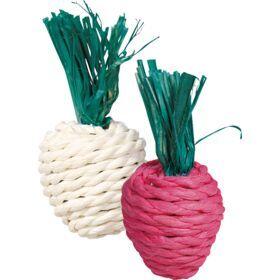 טריקסי סט צעצועי קש למכרסמים | TRIXIE Set of Straw Toys – Small Animals