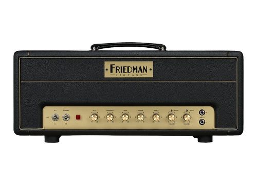 מגבר ראש מנורות Friedman PLEX - VINTAGE 1 Channel 50 Watt Head EL34 Tubes Built In Varic