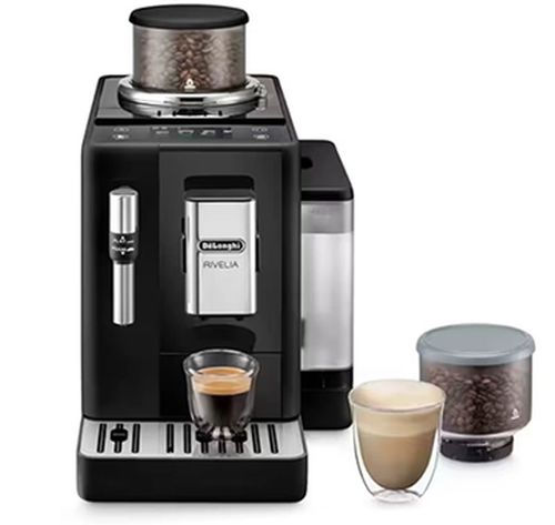 מכונת קפה דלונגי ריביליה Delonghi Rivelia EXAM440.35.B בצבע שחור