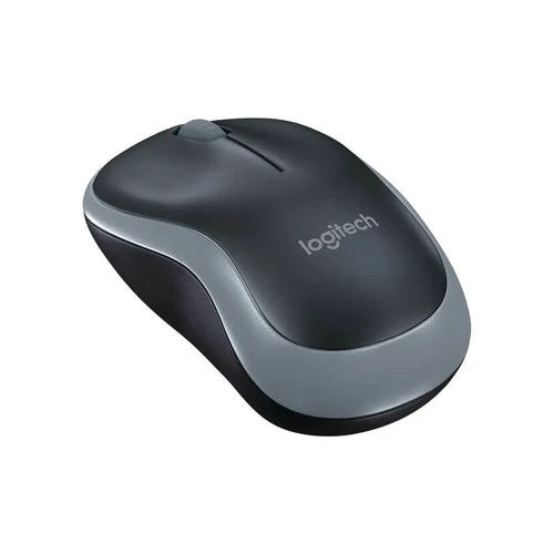 עכבר אלחוטי Logitech Wireless Mouse M185 צבע אפור 