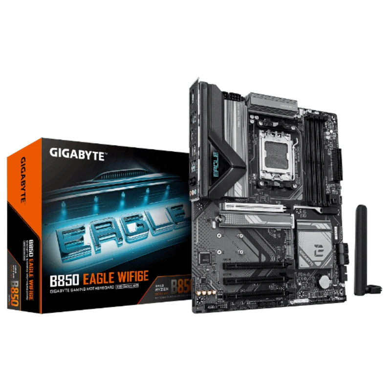 לוח אם GIGABYTE B850 EAGLE WIFI6E DDR5 AM5 BT 2.5GBE LAN