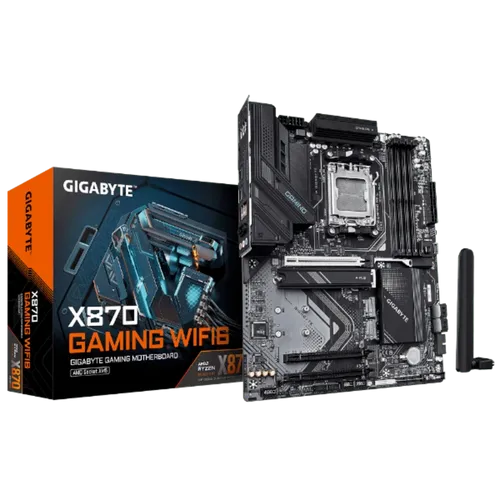תמונה של לוח אם GIGABYTE X870 GAMING WIFI6 ATX DDR5 AM5 BT 2.5GB LAN