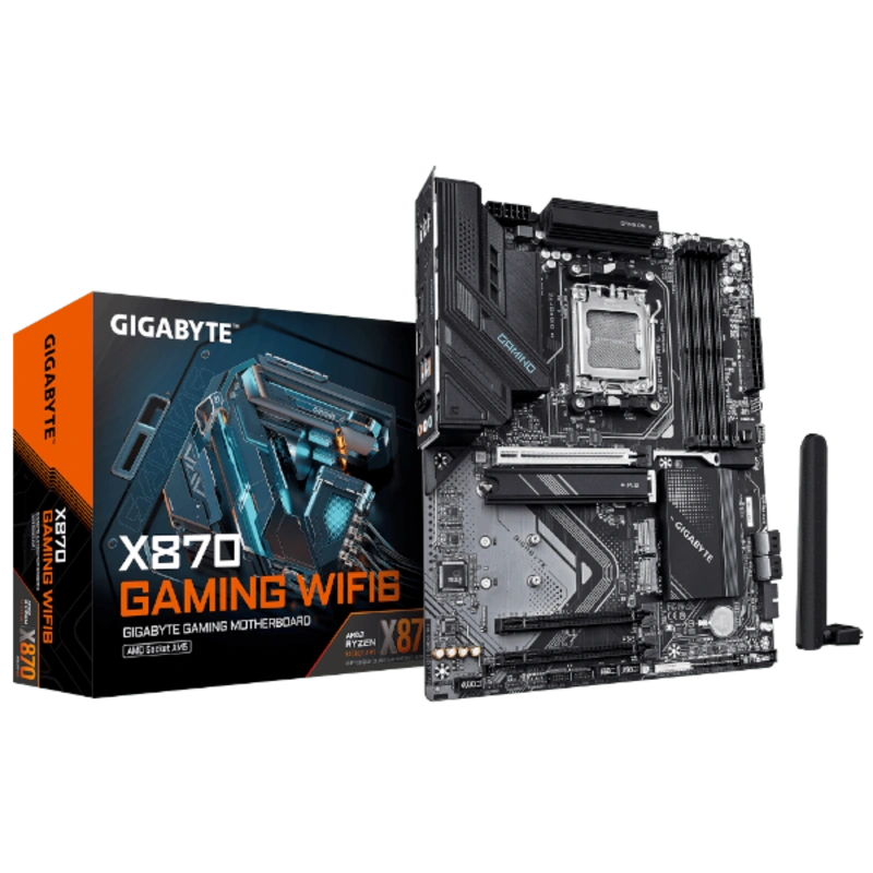 לוח אם GIGABYTE X870 GAMING WIFI6 ATX DDR5 AM5 BT 2.5GB LAN
