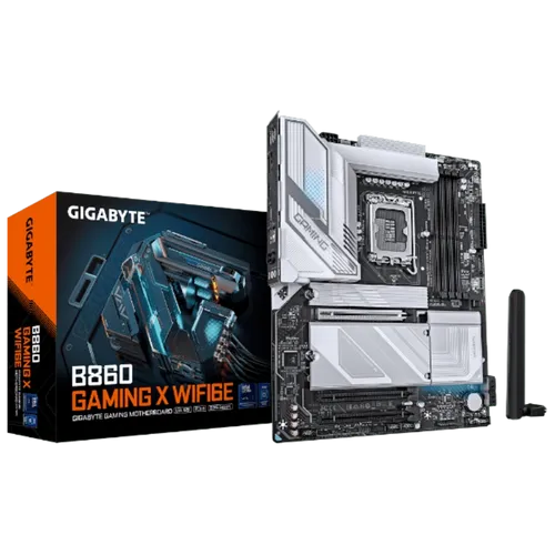 תמונה של לוח למעבד דור 15 Gigabyte B860 GAMING X WIFI6E ATX 2.5GB LAN