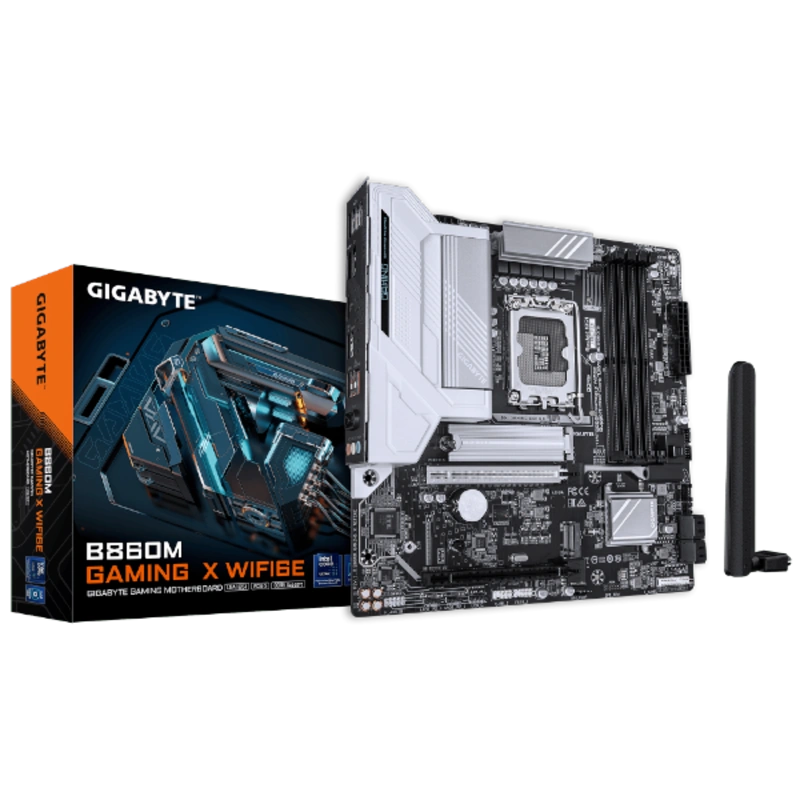 לוח למעבד דור 15 Gigabyte B860M GAMING X WIFI6E ATX 2.5GB LAN