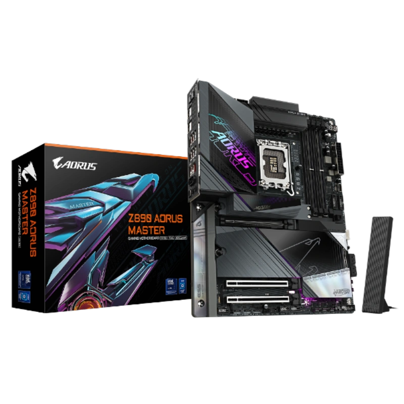 לוח לאינטל דור 15 Gigabyte Z890 AORUS MASTER 10GBE LAN WIFI7 ATX