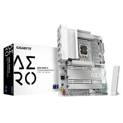 תמונה של לוח לאינטל דור 15 Gigabyte Z890 AERO G DUAL 2.5 Lan 5Xm.2 TB4