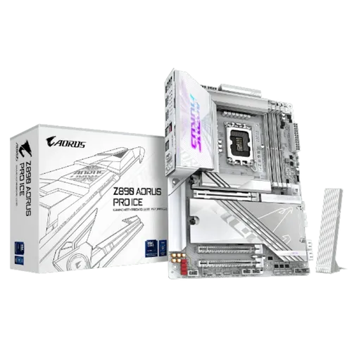 תמונה של לוח לאינטל דור 15 Gigabyte Z890 AORUS PRO ICE 5GbE ATX LGA1851