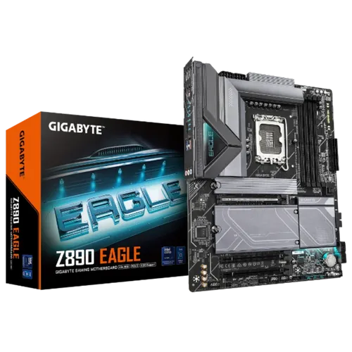 תמונה של לוח לאינטל דור 15 Gigabyte Z890 EGALE 2.5GbE 4XM.2 Slots ATX LGA1