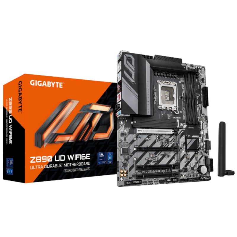 לוח לאינטל דור 15 Gigabyte Z890 UD WIFI6E 2.5GBE LAN ATX LGA1851