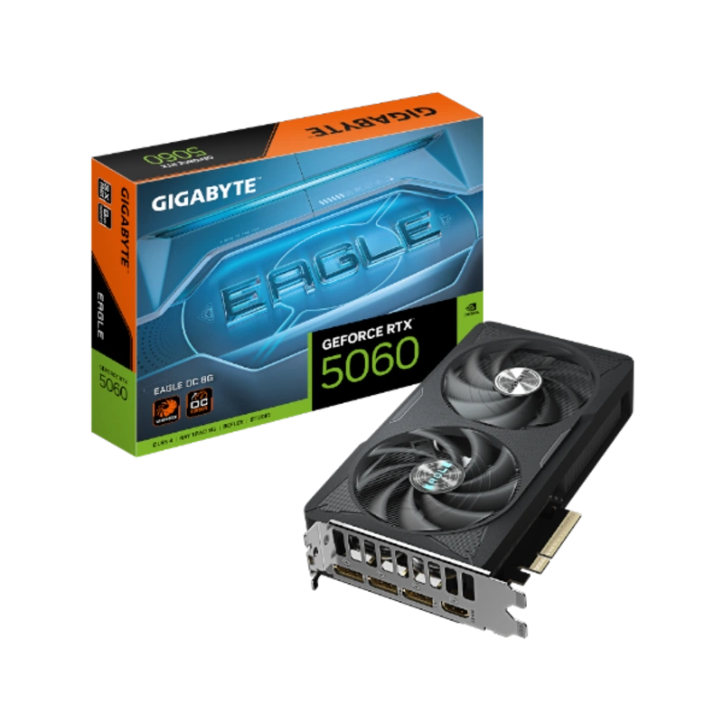 כרטיס מסך Gigabyte GeForce RTX 5060 EAGLE OC 8GB