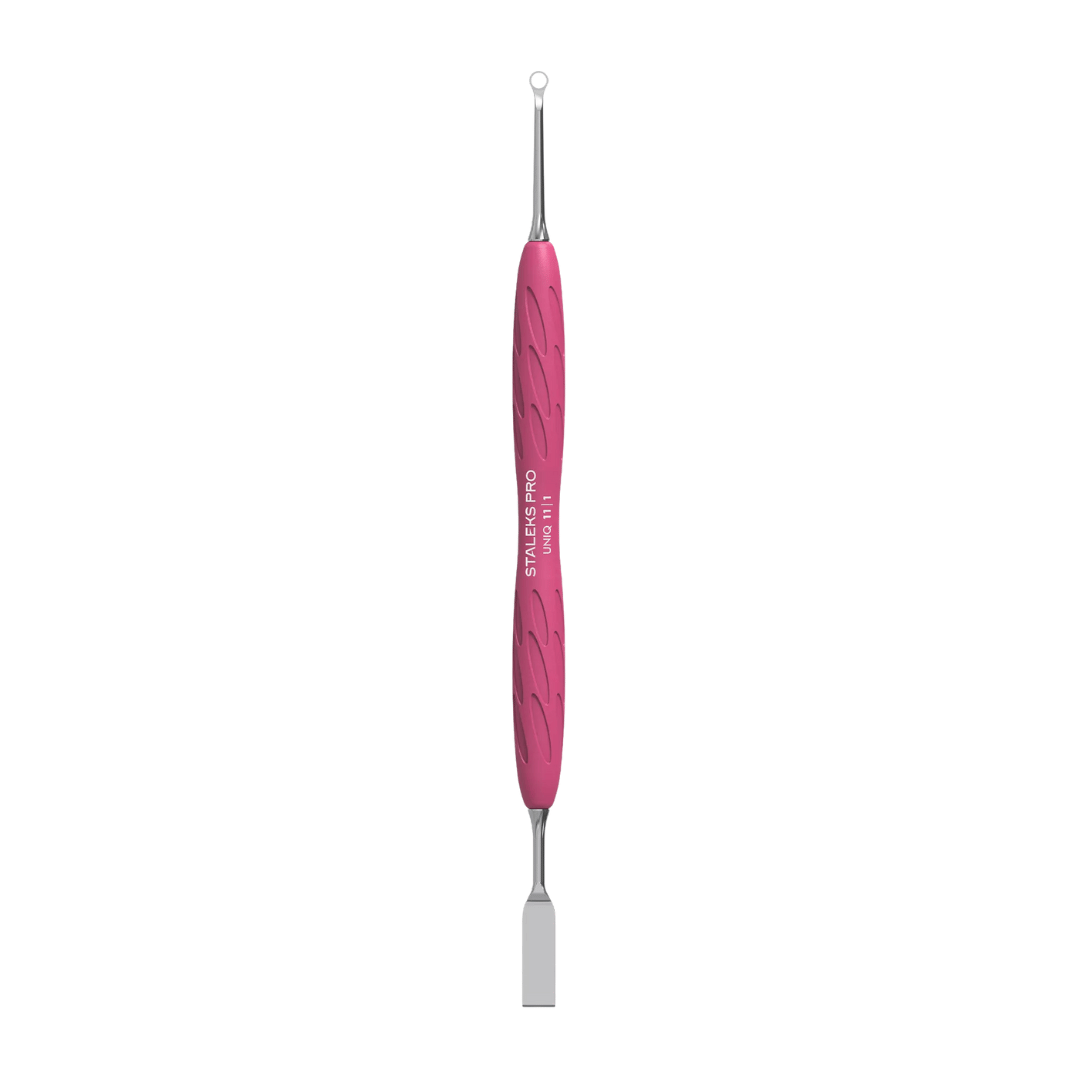 דוחף עור מניקור מסיליקון UNIQ 11/1 (דוחף שטוח ישר ולולאה) - סטאלקס | STALEKS