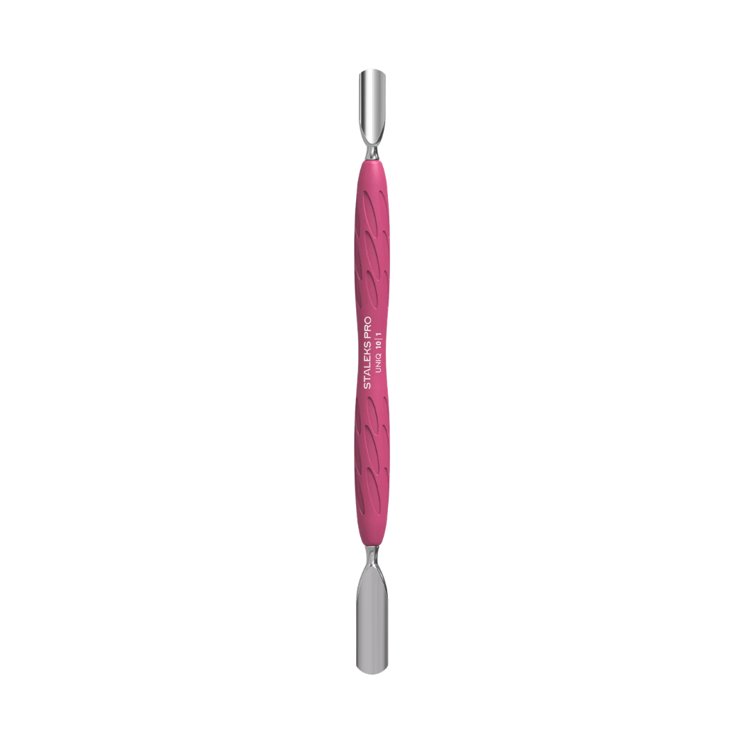 דוחף עור מניקור מסיליקון UNIQ 10/1 (דוחף רחב מעוגל ודוחף צר מעוגל) - סטאלקס | STALEKS
