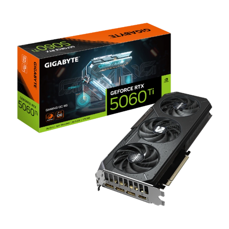 כרטיס מסך Gigabyte RTX 5060 Ti Gaming OC 8GB