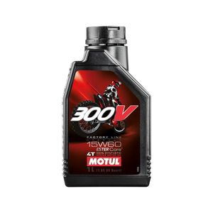 שמן מנוע מוטול 15W-60 סינטטי מלא 1 ליטר - MOTUL 300V