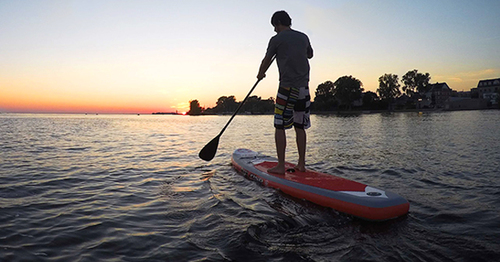 סאפ מתנפח מקצועי ביותר לעמידה בים ובכנרת ZINO STAND UP PADDLEBOARD WOW
