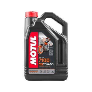 שמן מנוע מוטול 20W-50 סינטטי מלא 4 ליטר - MOTUL 7100 