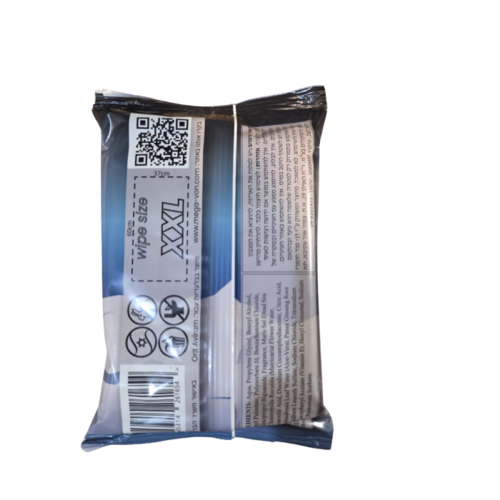 זוג מגבוני ענק לניקוי הגוף 60X37 Mega Vonס