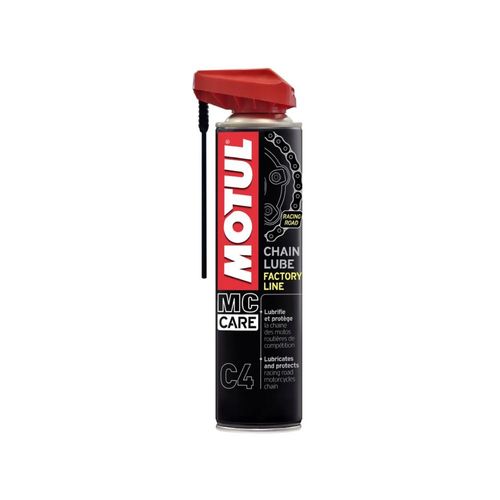 תרסיס שימון שרשרת MOTUL C4 לאופנועי ספורט ביצועים גבוהים