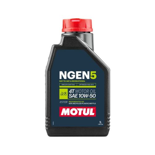 שמן מנוע MOTUL NGEN 5 10W-50 4 פעימות 1 ליטר לביצועים