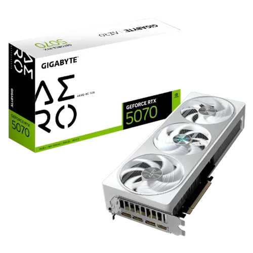 תמונה של כ.מסך GIGABYTE GeForce RTX 5070 AERO OC 12G