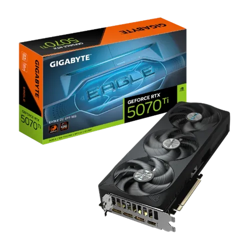 תמונה של כרטיס מסך GIGABYTE GeForce RTX 5070 Ti EAGLE OC SFF 16G