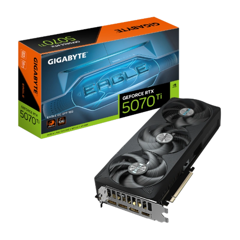 כרטיס מסך GIGABYTE GeForce RTX 5070 Ti EAGLE OC SFF 16G