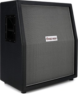 רמקול לגיטרה Friedman VERTICAL 212 SILVER WEAVE 2x12" Rear Ported Closed Back Slant Cabinet 2 x Vintage 30 Silver Black