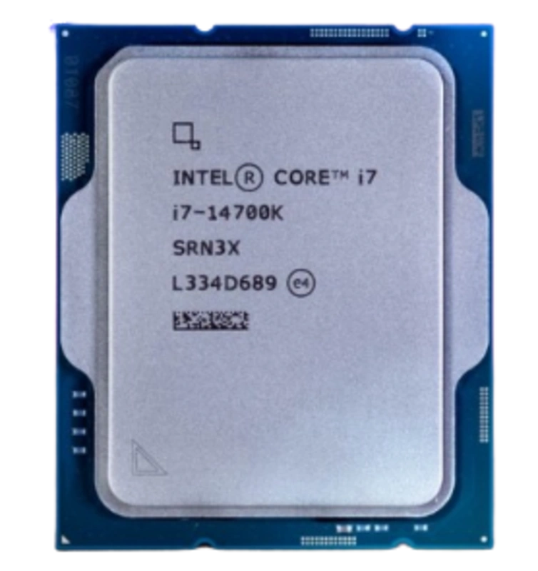 מעבד דור 14 Intel I7-14700K Tray 20 cores UHD770 LGA1700