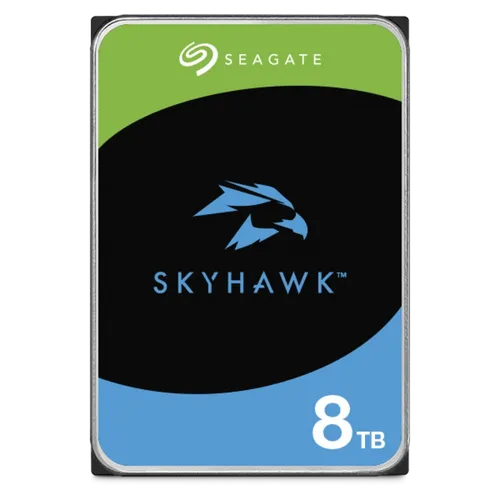 תמונה של דיסק פנימי Seagate SKYHAWK 8TB 3.5 5400RPM 256MB Cache