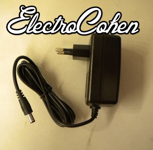 שנאי ספק כוח טרנספורמטור 9V 1A AC/AC