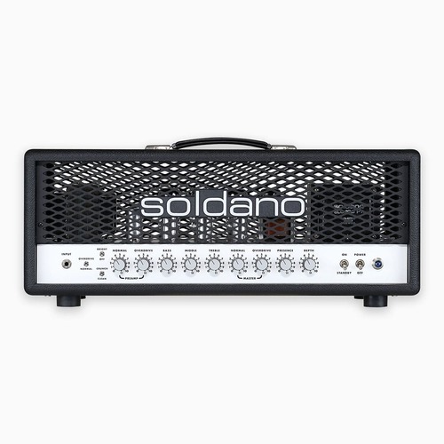 מגבר ראש מנורות SOLDANO SLO-100-BM 100-WATT ALL TUBE HEAD