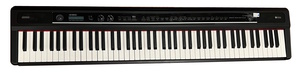 פסנתר חשמלי נייד 88 קלידים בצבע שחור עם פדל MORTON S-191 BLACK