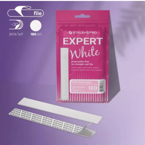 פצירות חד-פעמיות עם שכבת ספוג רכה EXPERT 20 גריט 180 (30 יח') - סטאלקס | STALEKS 