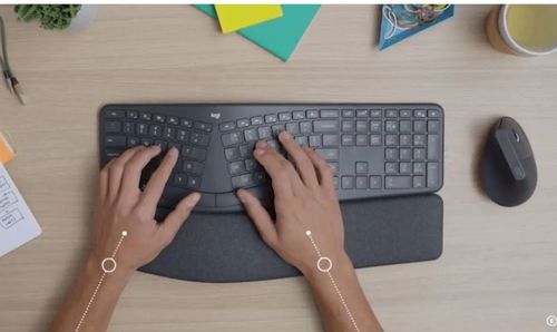 מקלדת אלחוטית ארגונומית LOGITECH ERGO K860 SPLIT