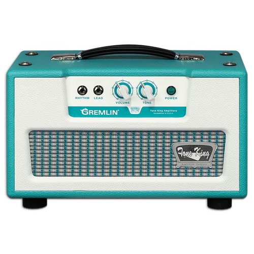 מגבר ראש מנורות Tone King GREMLIN HEAD TURQUISE 5W 5881 + 2 12AX7