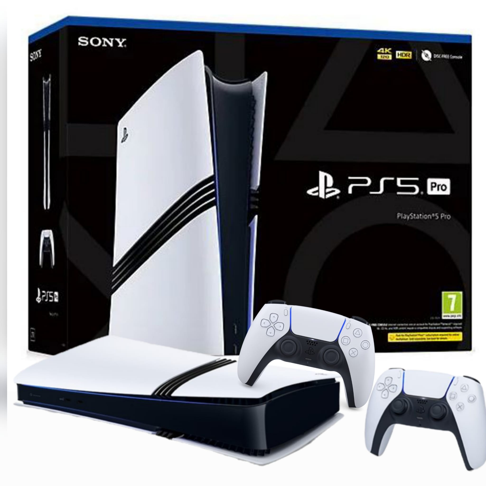 SONY PLAYSTATION 5 PRO 2TB + 2 CONTOLLERS