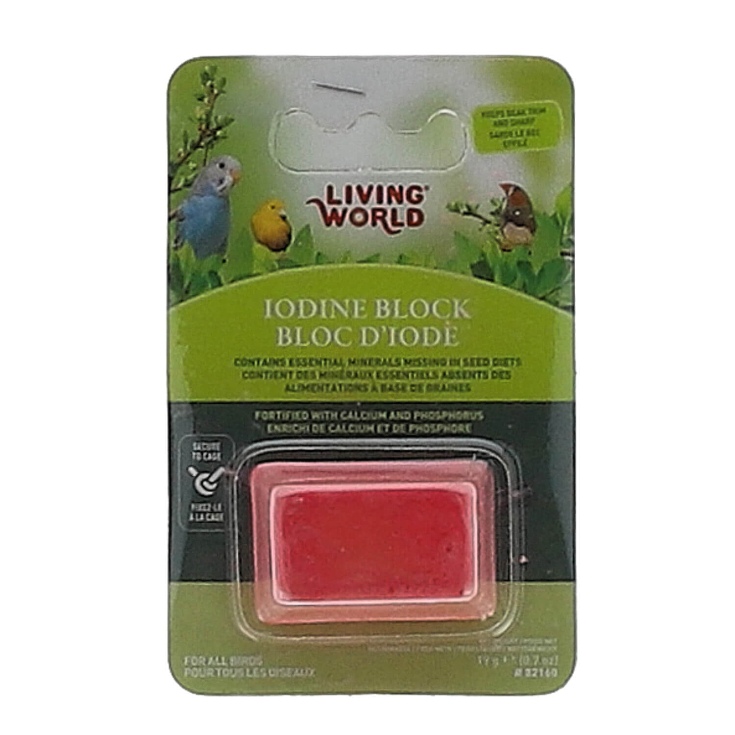 ליבינג וורלד גוש יוד לציפורים | LIVING WORLD Iodine Block 