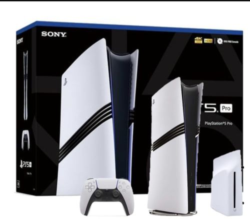 SONY PLAYSTATION 5 PRO 2TB + 2 CPNTROLLERS + DUAL CHARGING STATION + DISK DRIVE