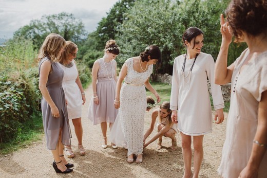 Rustic Wedding at Folly Farm UK