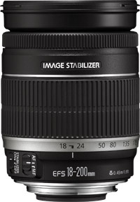 Canon EF-S 18-200mm f/3.5-5.6 IS - קרט