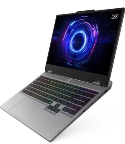 מחשב Lenovo LOQ Gaming במבט על – דק ואלגנטי עם עיצוב ספורטיבי