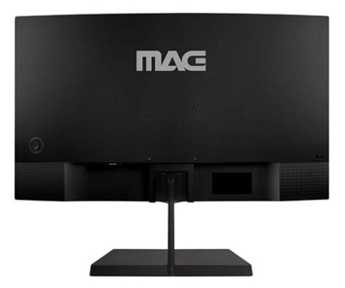 מסך קעור GAMING C24VS עם חיבורי HDMI ו-DisplayPort
