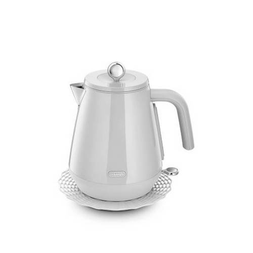 קומקום חשמלי 1.7 ליטר דגם KBY2001.W DELONGHI בצבע לבן