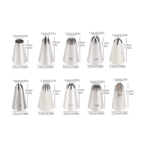 סט 10 צנטרים תואם ווילטון Wilton