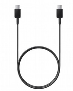 כבל טעינה SAMSUNG TYPC-TYPC 1M POWERLINE 25W BLACK