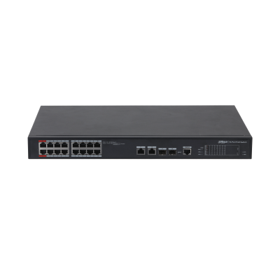 HUB 16 PORT DAHUA POE 240W DH-PFS4218-16ET-240