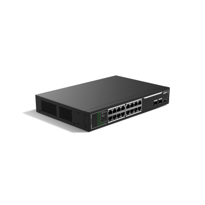 HUB 16 PORT POE DAHUA 16PORT GIGABYTE+2PORT SFP DH-SG1018LP-2F