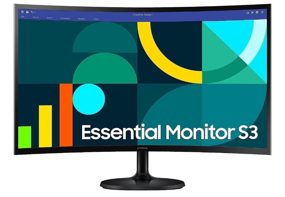 מסך מחשב קעור Samsung Essential S3 S27D362GAM
