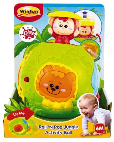 כדור פעילות אורקולי חגיגה בג'ונגל WINFUN